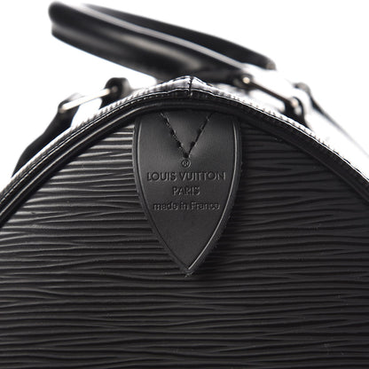 Louis Vuitton Epi Speedy 30 Black 7 of 10