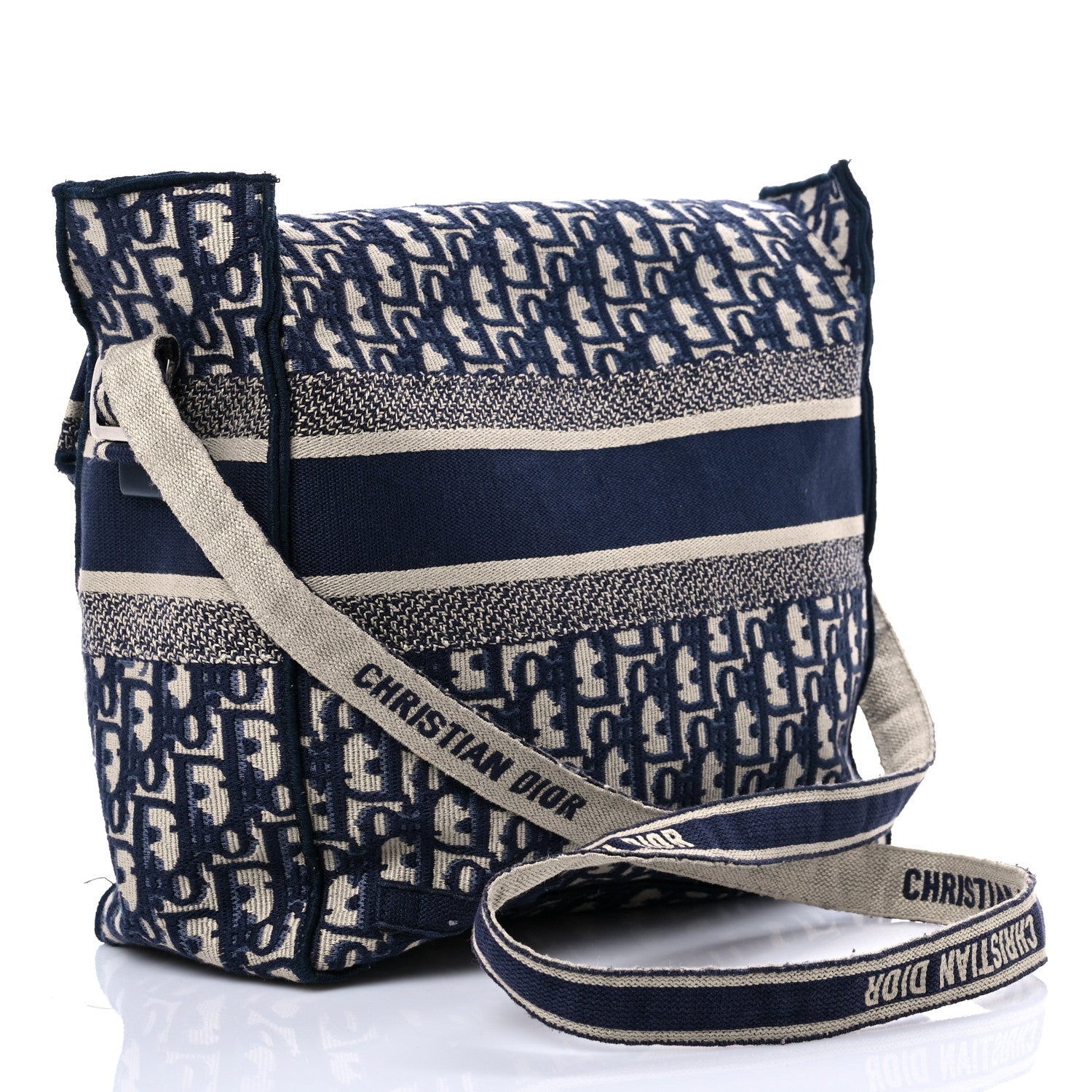 Christian Dior Oblique Medium Diorcamp Messenger Blue 3 of 18