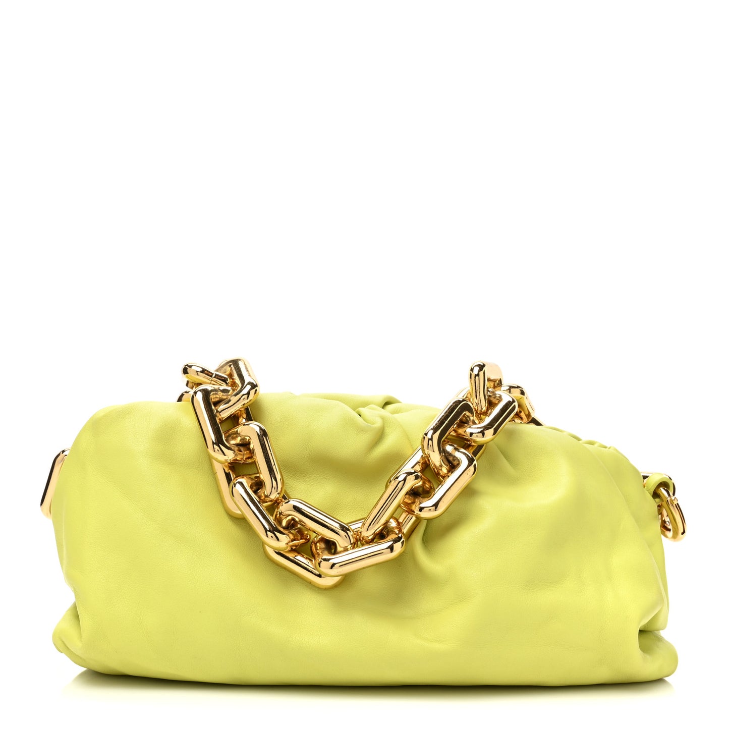 Calfskin The Pouch Chain Seagrass