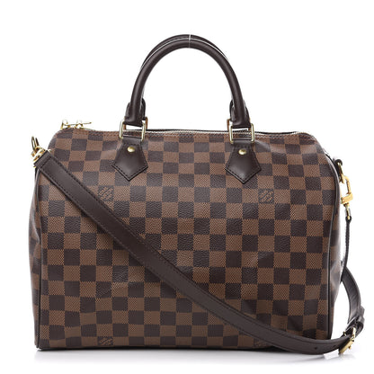 Louis Vuitton Damier Ebene Speedy Bandouliere 30 1 of 9