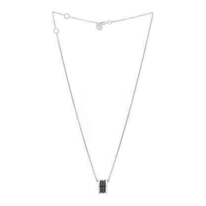 Bulgari Sterling Silver Ceramic Save The Children Pendant Necklace 3 of 6