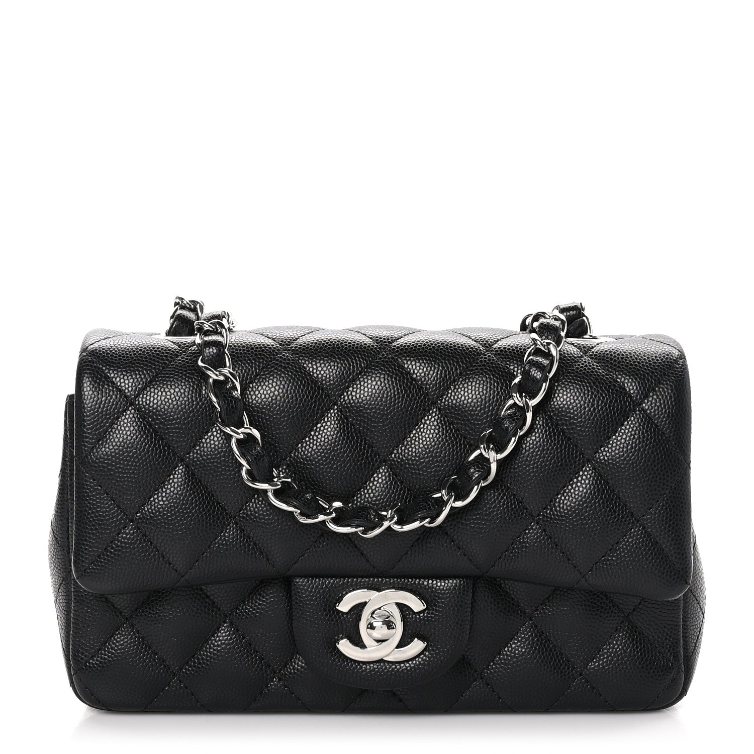 Chanel Caviar Quilted Mini Rectangular Flap Black 1 of 11