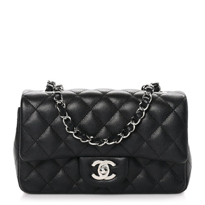 Chanel Caviar Quilted Mini Rectangular Flap Black 1 of 11