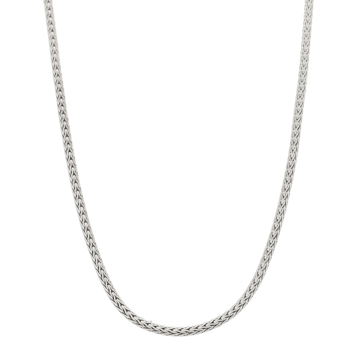 Sterling Silver 3.5mm Classic Chain Necklace 20"