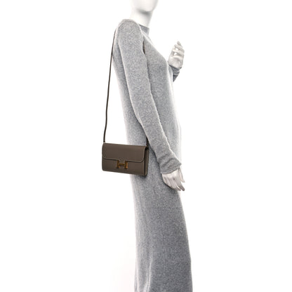 Hermes Epsom Constance Long To Go Wallet Etoupe 2 of 9