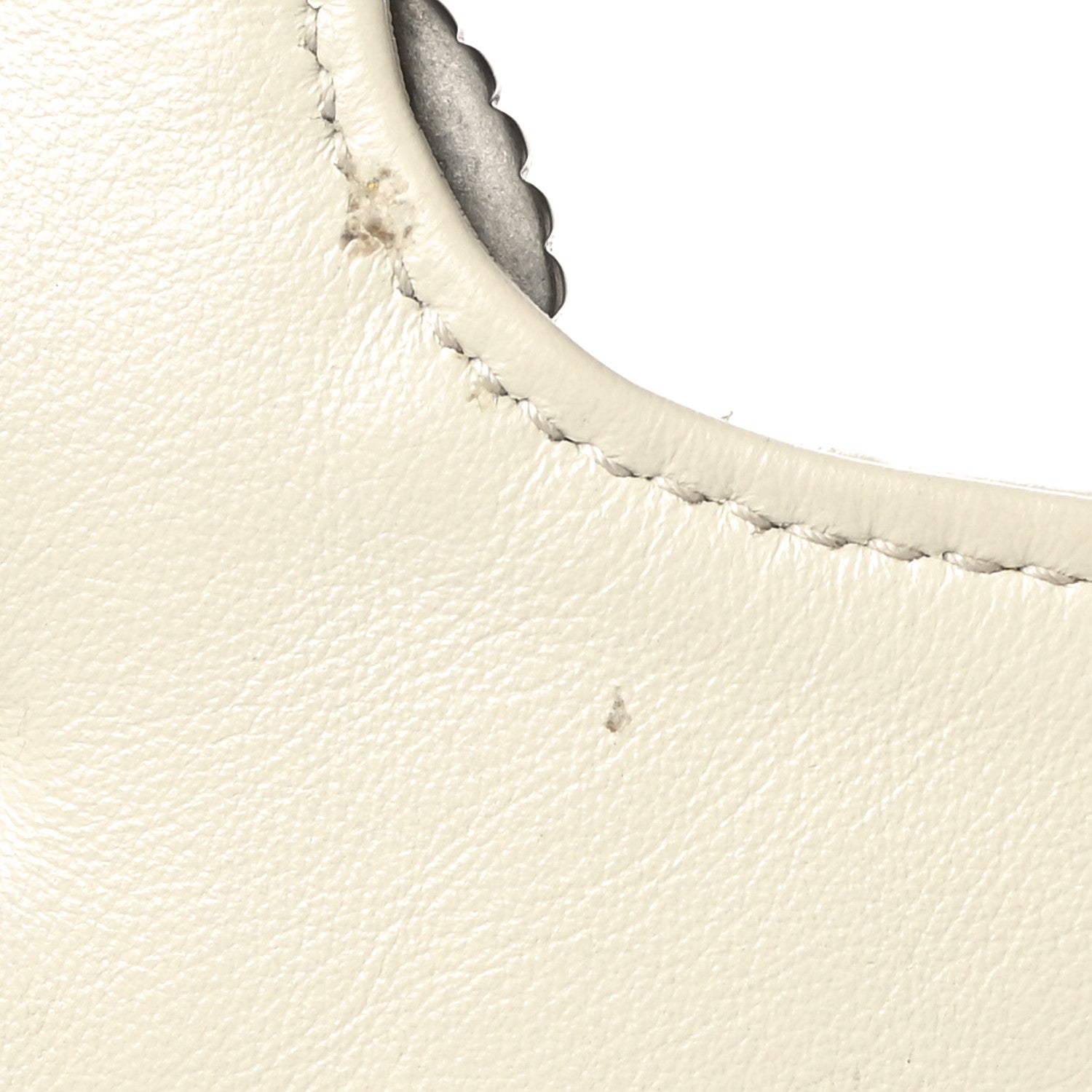 Gucci Vintage Effect Calfskin Matelasse Diagonal Small Torchon GG Marmont Shoulder Bag Blue Agata Mystic White 12 of 21