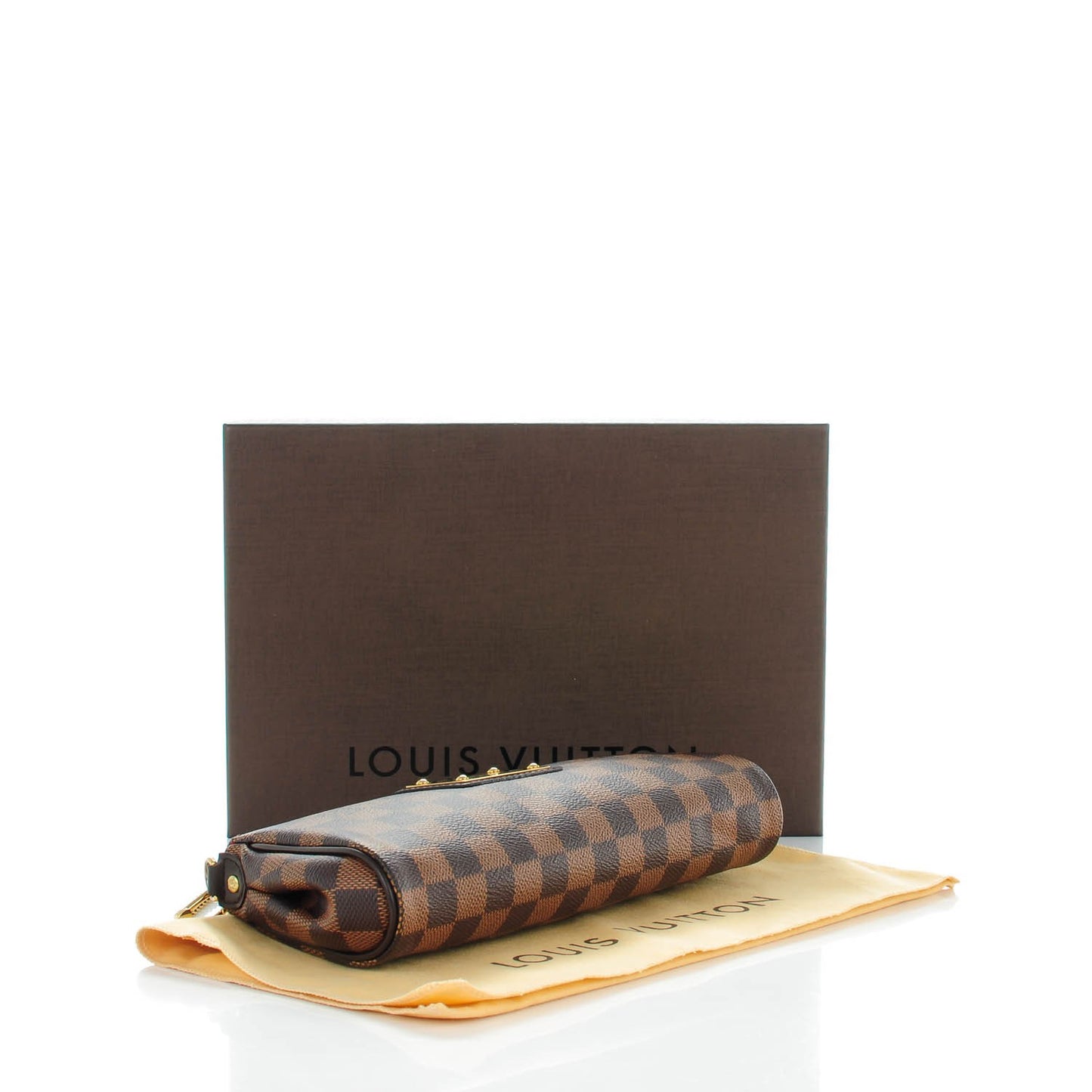 Damier Ebene Eva Clutch