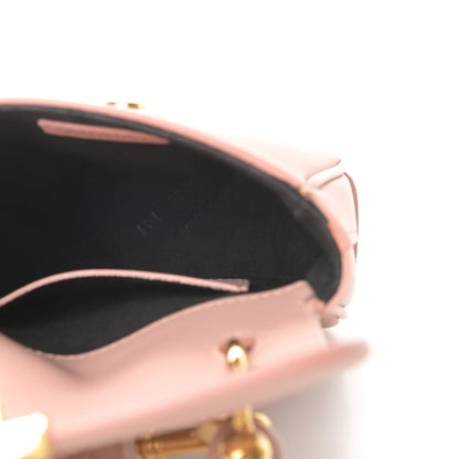 Burberry Trench Calfskin Mini DK88 Top Handle Bag Ash Rose 5 of 15