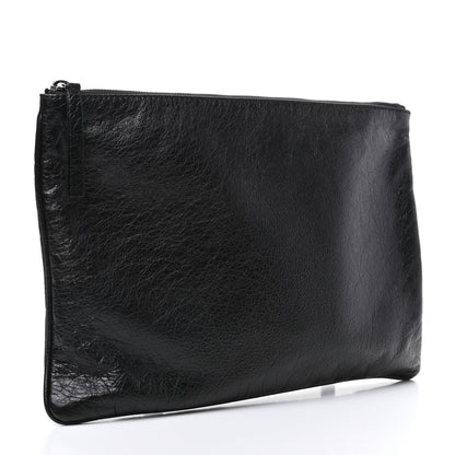 Balenciaga Lambskin Supermarket I Love Techno Pouch Black 3 of 7