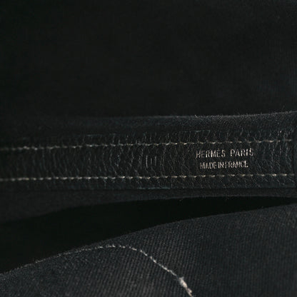 Hermes Toile Vache Country Garden Party 36 Black 6 of 13