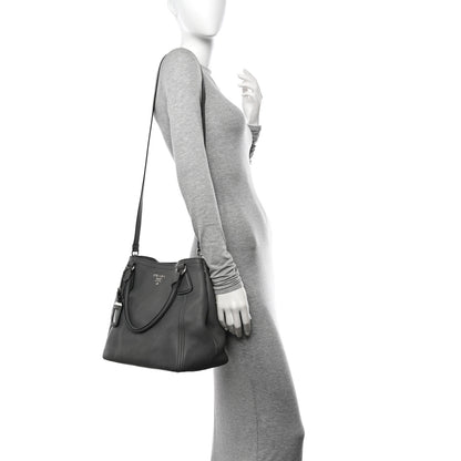 Prada Vitello Daino Tote Marmo 2 of 13