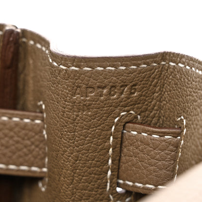 Hermes Togo Kelly Retourne 32 Etoupe 7 of 12