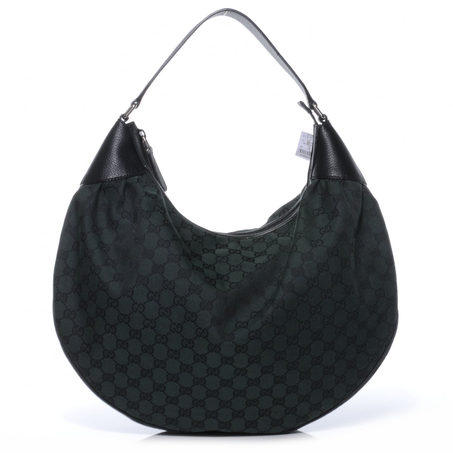 Gucci Monogram Large Hobo Green 1 of 7