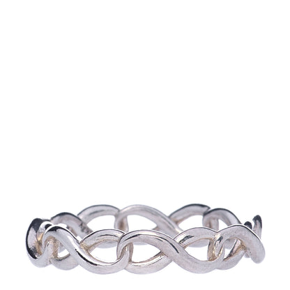 Tiffany Sterling Silver Narrow Infinity Band Ring 47 4 1 of 4