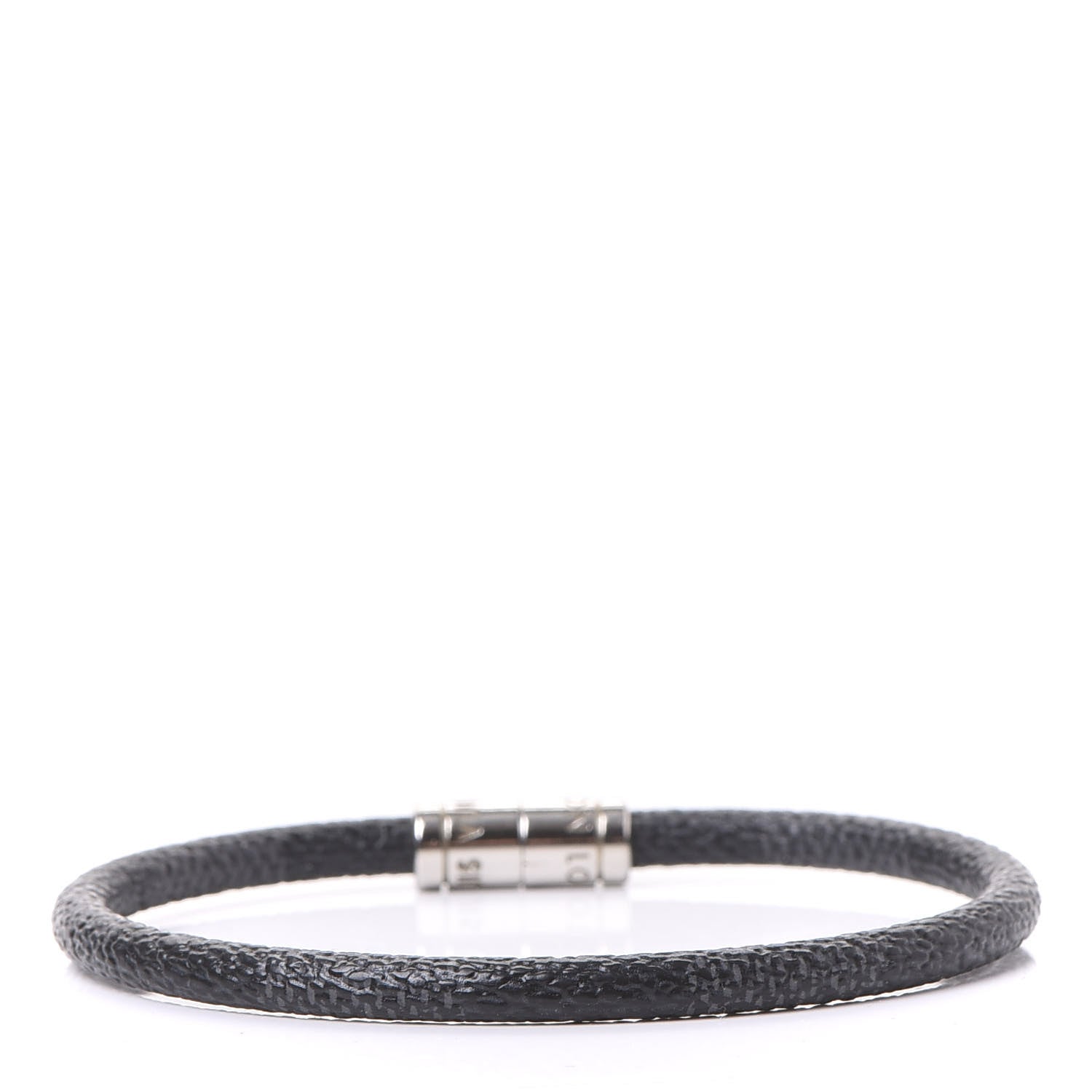 Louis Vuitton Damier Graphite Keep It Bracelet 19 2 of 5