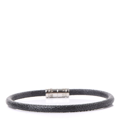 Louis Vuitton Damier Graphite Keep It Bracelet 19 2 of 5