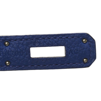 Hermes Togo Kelly Retourne 35 Bleu Electrique 7 of 12