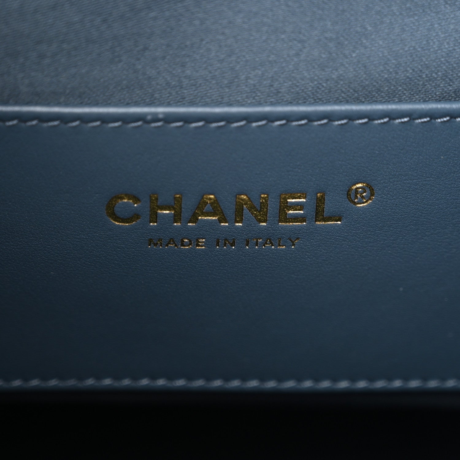 Chanel Suede Quilted Medium Chanel 25 Handbag Blue 7 of 12