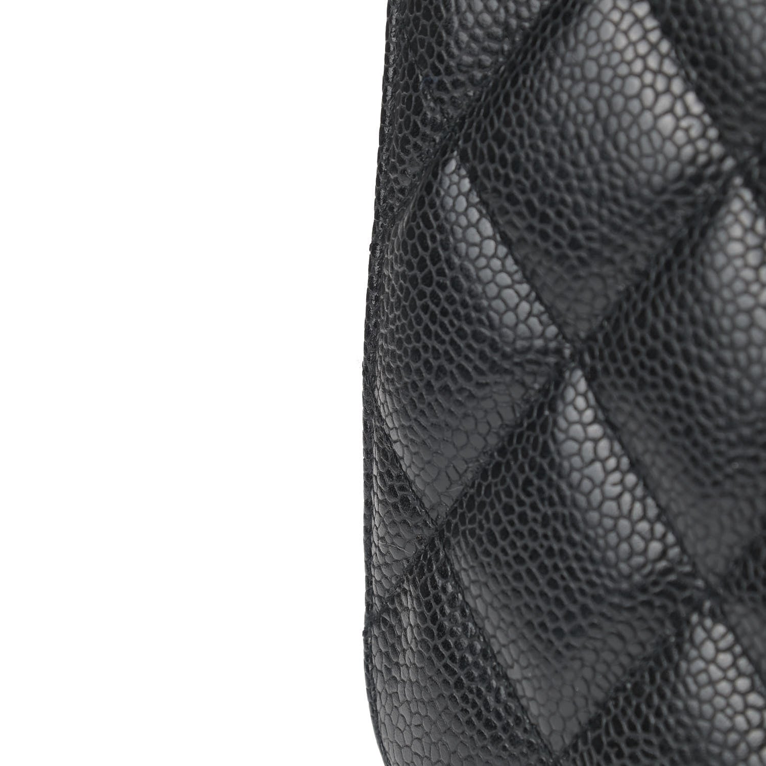 Chanel Caviar Quilted Jumbo Single Flap Black 12 of 16
