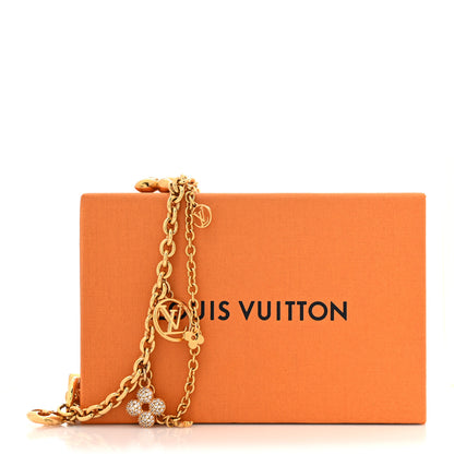 Louis Vuitton Blooming Garden Chain Bag Charm Gold 4 of 4