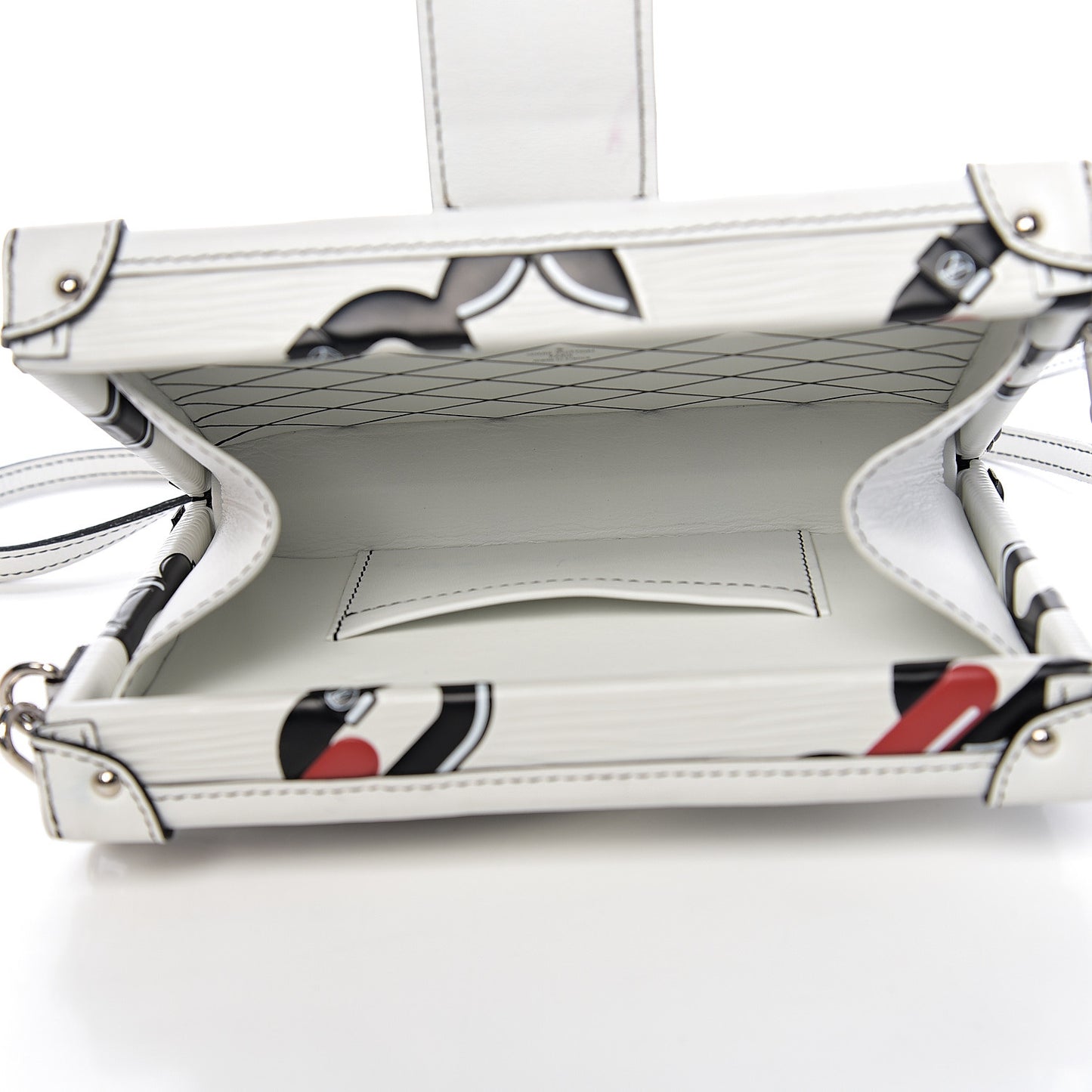 Epi Petite Malle White