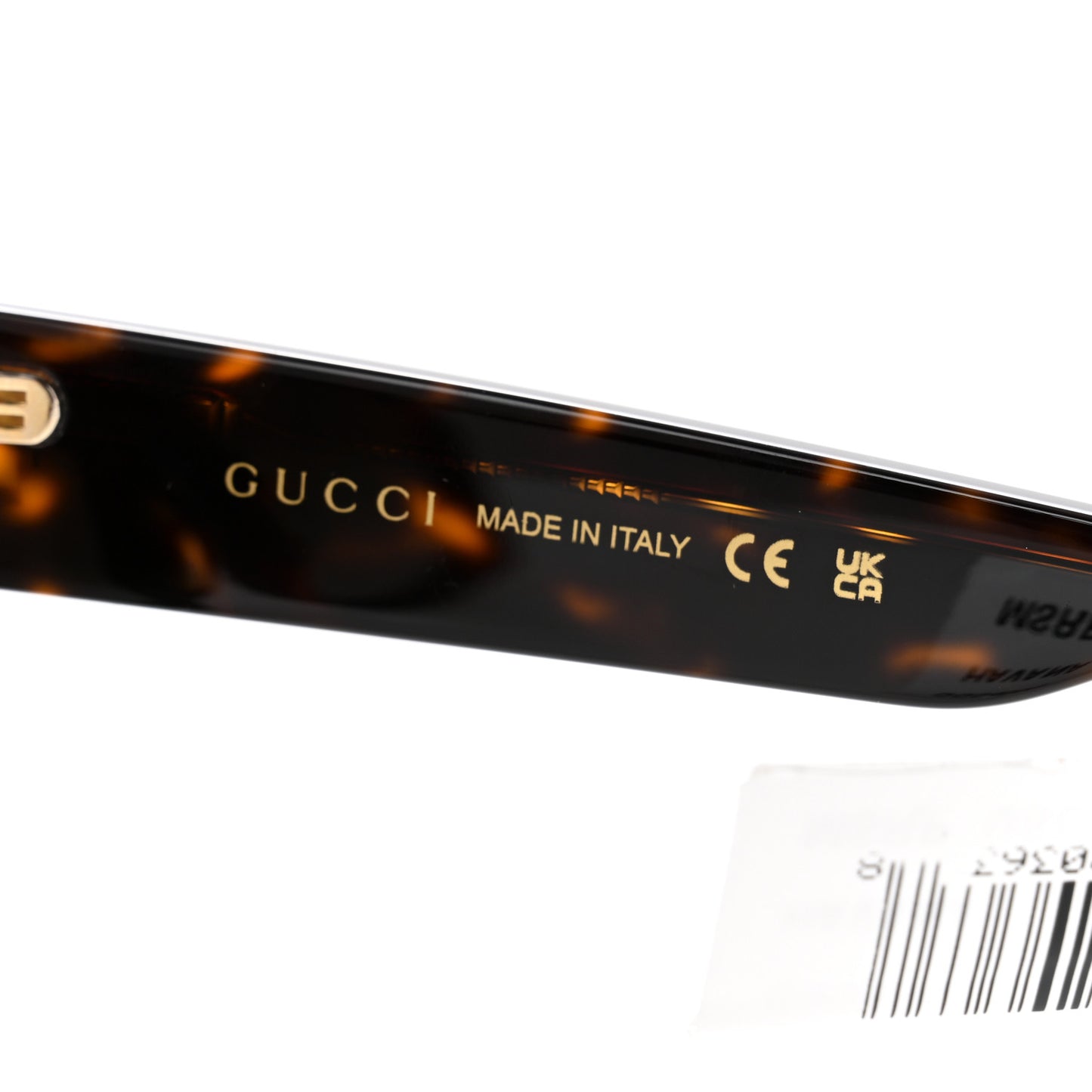 Acetate Square Frame Sunglasses GG0459S Tortoise