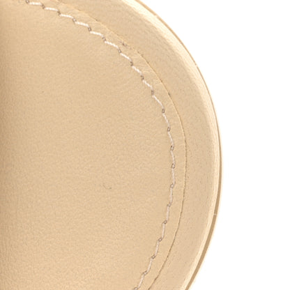 Chanel Lambskin Quilted Turnlock Flat Mules 39 Light Beige 23 of 26
