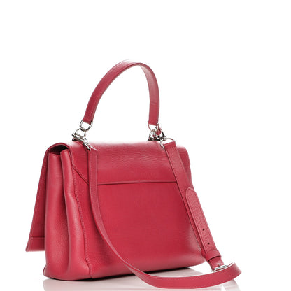 Louis Vuitton Calfskin Lockme II Top Handle Dahlia 4 of 12