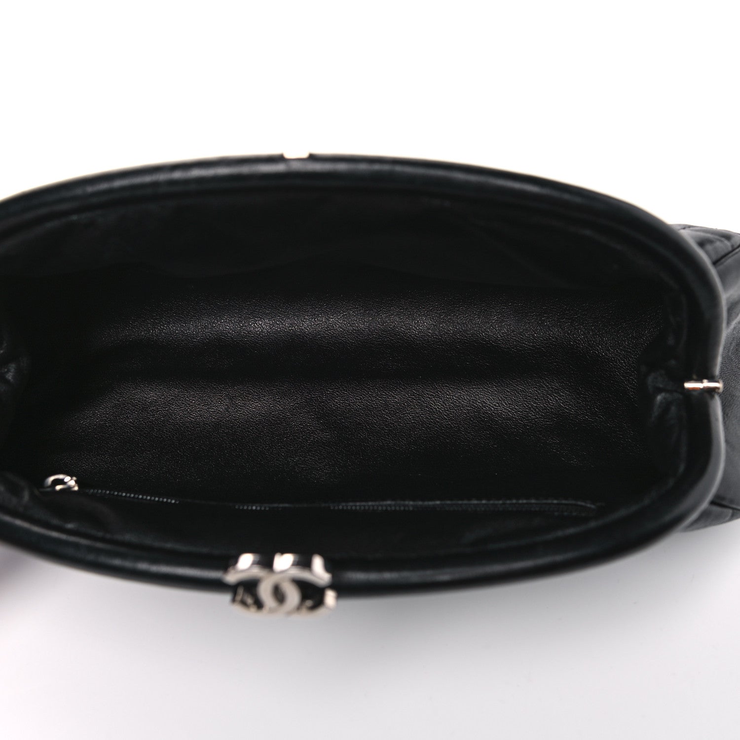 Chanel Lambskin Quilted Timeless Clutch Black 5 of 14