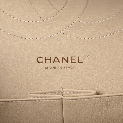 Chanel Caviar Quilted Jumbo Double Flap Beige Clair 7 of 9