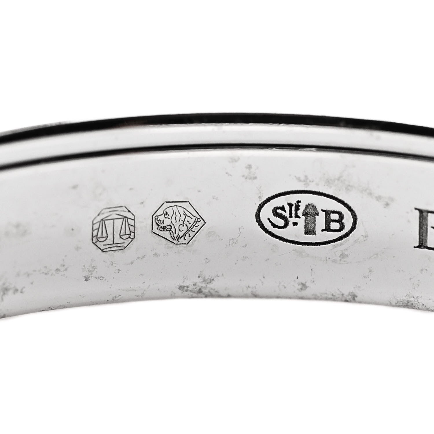 Boucheron 18K White Gold PVD Quatre Black Edition Wedding Band Ring 63 10.25 5 of 9