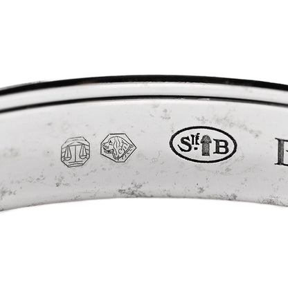 Boucheron 18K White Gold PVD Quatre Black Edition Wedding Band Ring 63 10.25 5 of 9