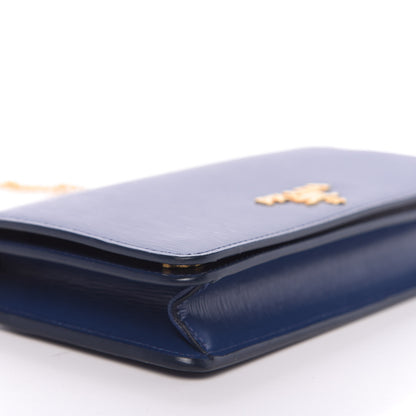 Prada Vitello Move Mini Crossbody Bag Bleuette 7 of 10