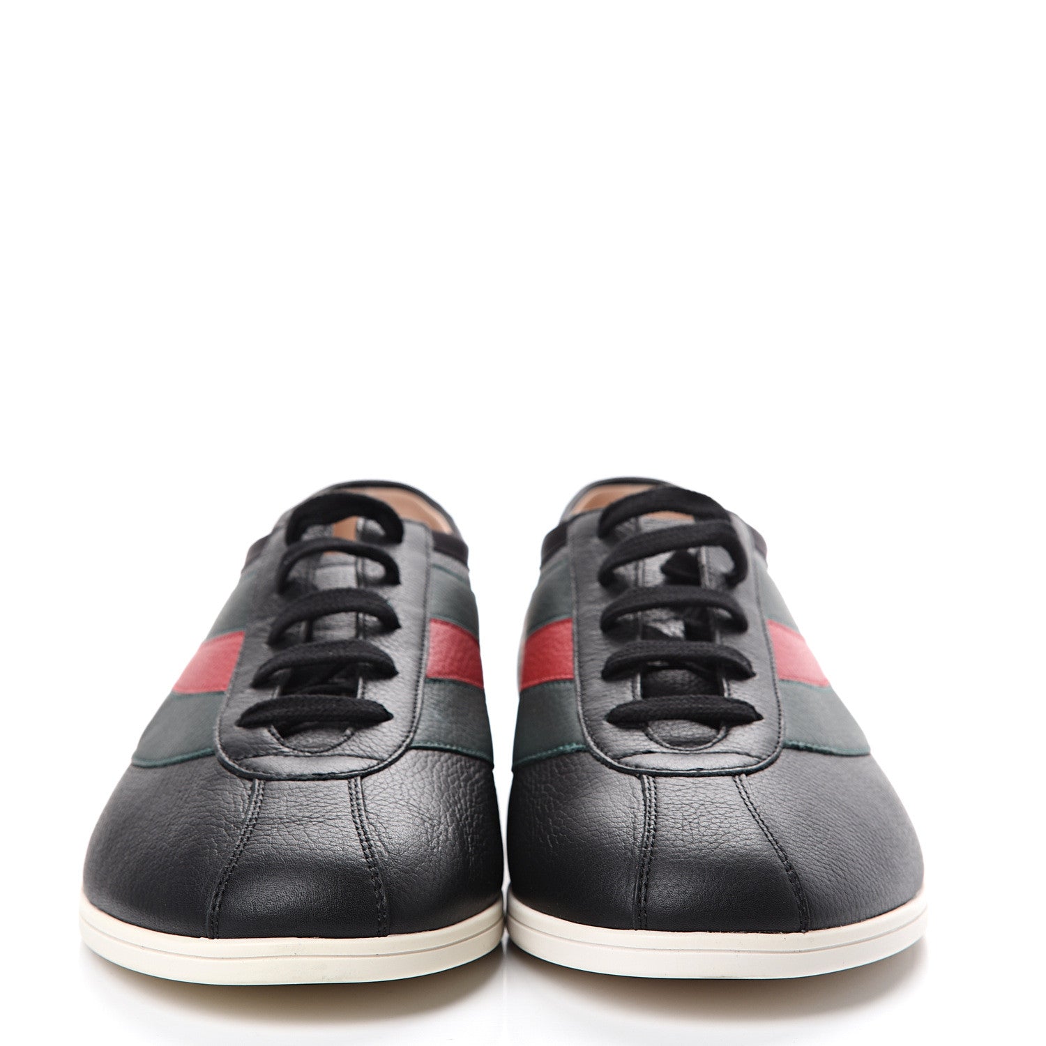 Gucci Calfskin Mens Falacer Sneakers 11.5 Black 2 of 8