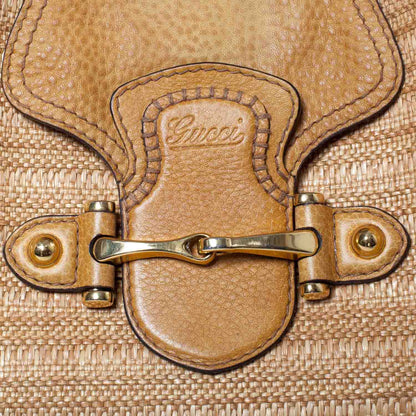 Gucci Straw New Pelham Large Tote 7 of 10