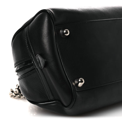 Christian Dior Calfskin Gambler Dice Bowler Black 8 of 11