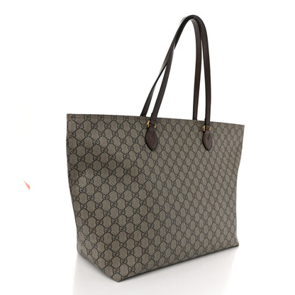 Gucci GG Supreme Monogram Medium Ophidia Shopping Tote Ebony 3 of 9