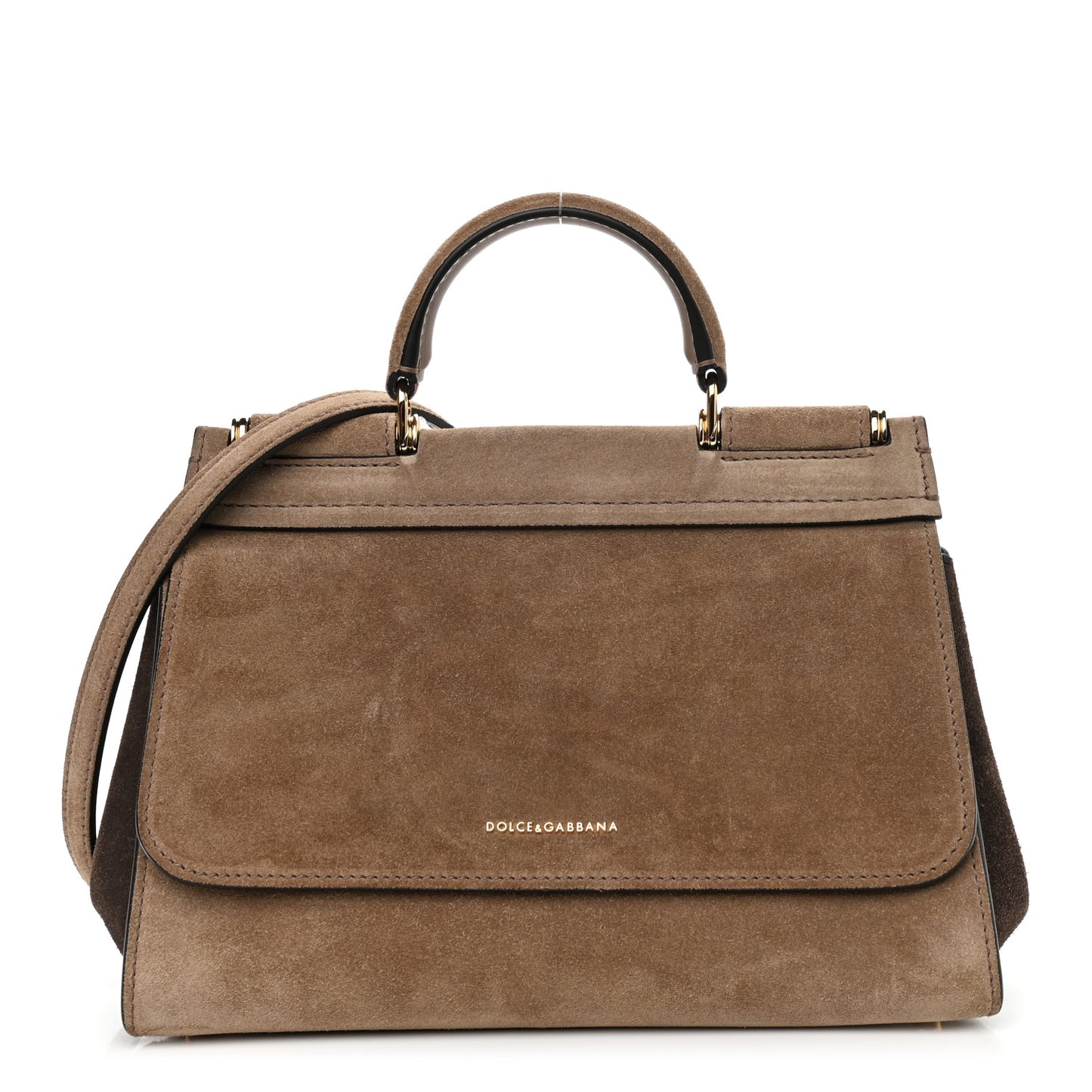 Suede Small Sicily Satchel