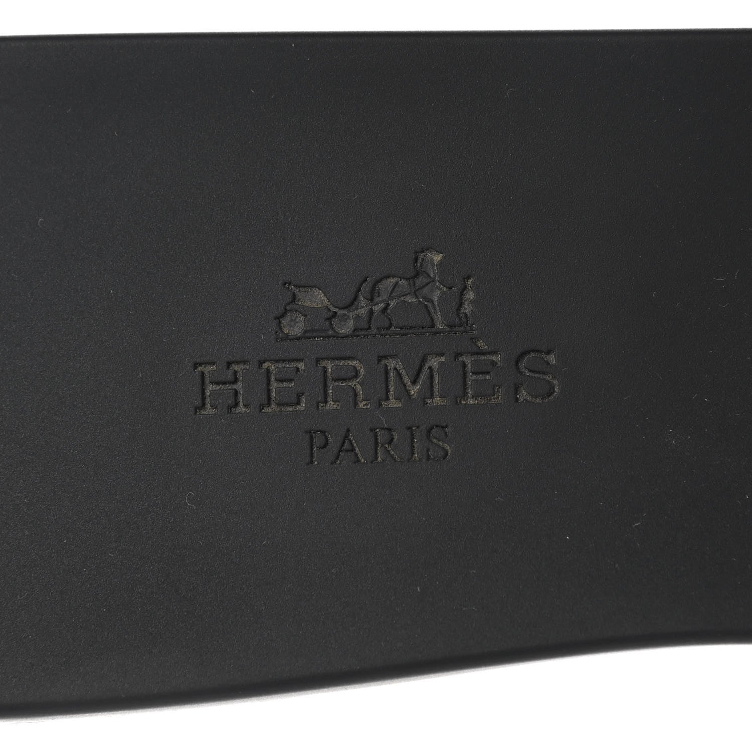 Hermes Rubber Aloha Sandals 37 Black 7 of 8
