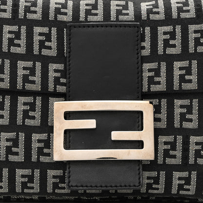 Fendi Zucchino Baguette Navy 8 of 13