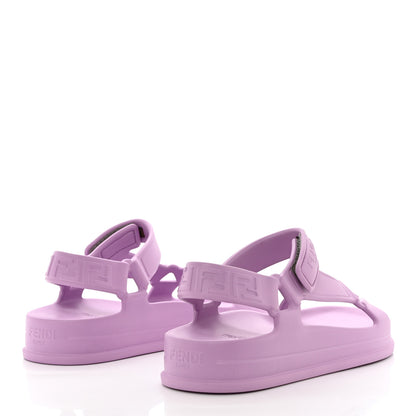 Fendi Rubber FF Sporty Hiker 25mm Sandals 36 Violetta 4 of 8