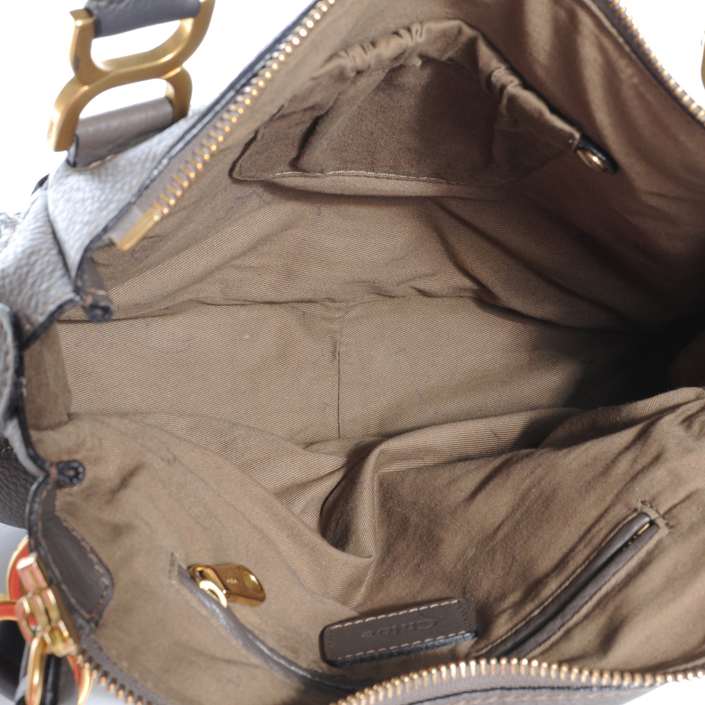Calfskin Medium Marcie Satchel Ash