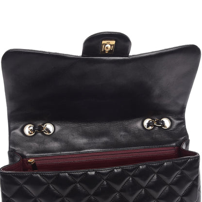 Chanel Lambskin Quilted Jumbo Single Flap Black 8 of 8