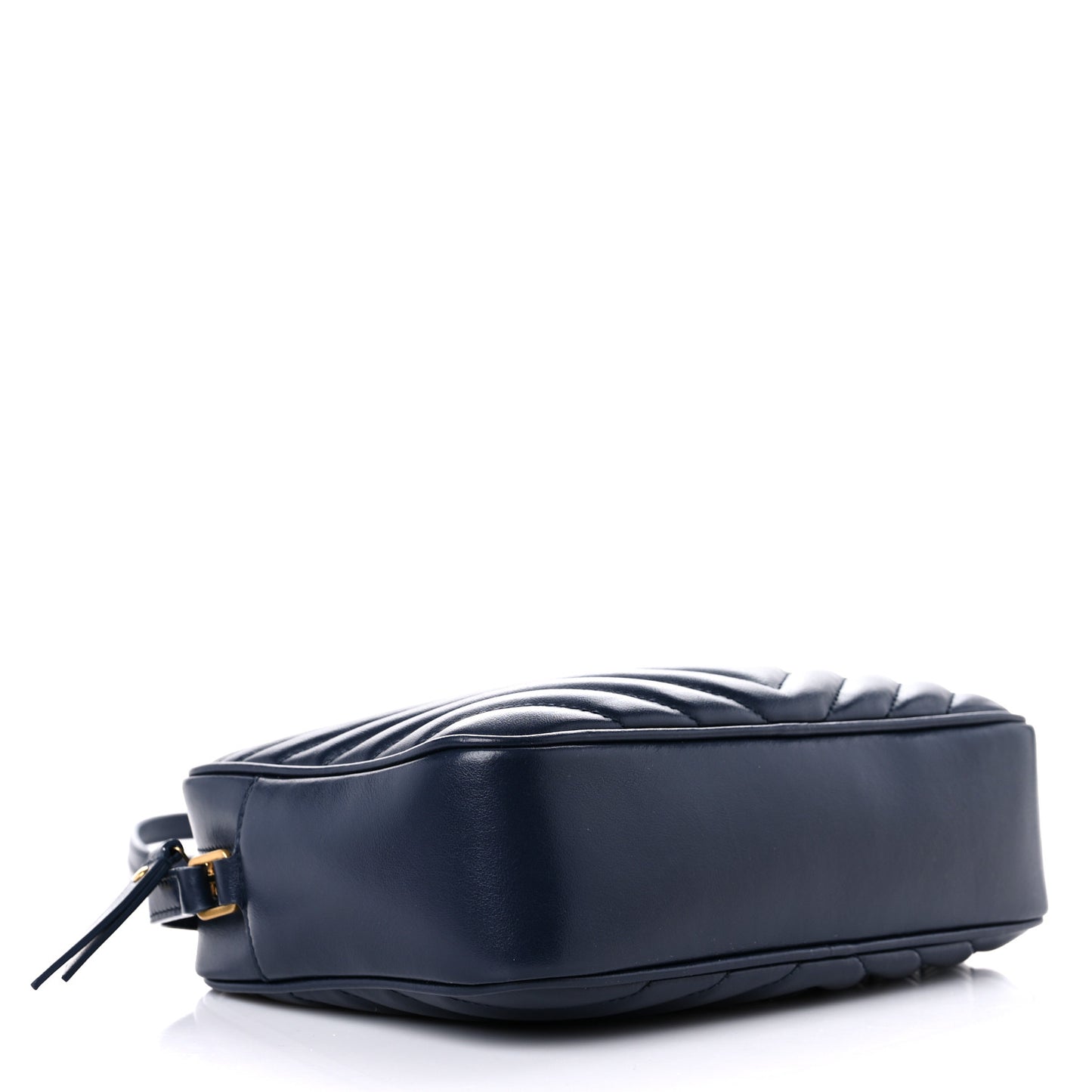 Calfskin Matelasse Monogram Lou Camera Bag Navy