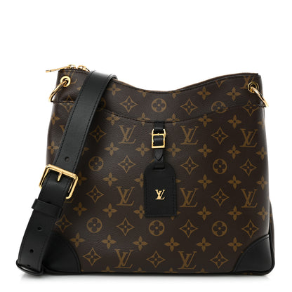 Louis Vuitton Monogram Odeon MM Black 1 of 11