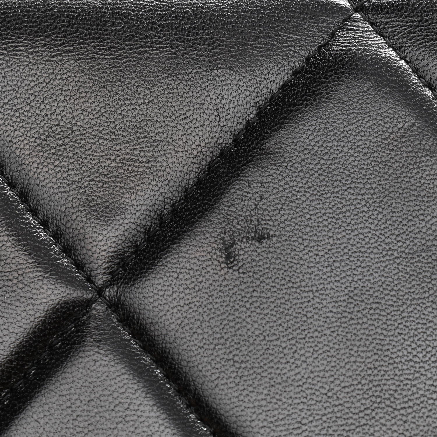 Chanel Lambskin Quilted Chanel 19 Wallet On Chain WOC Black 14 of 15