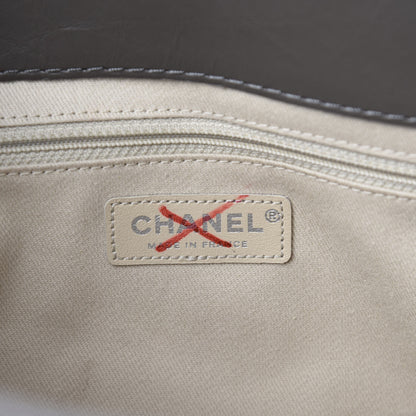 Chanel Aged Calfskin Medium Lady Pearly Flap Grey 8 of 15