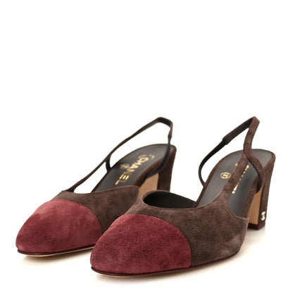 Chanel Laminated Crumpled Lambskin Grosgrain Cap Toe CC Ballerina Flats 39 Light Gold Black 4 of 10
