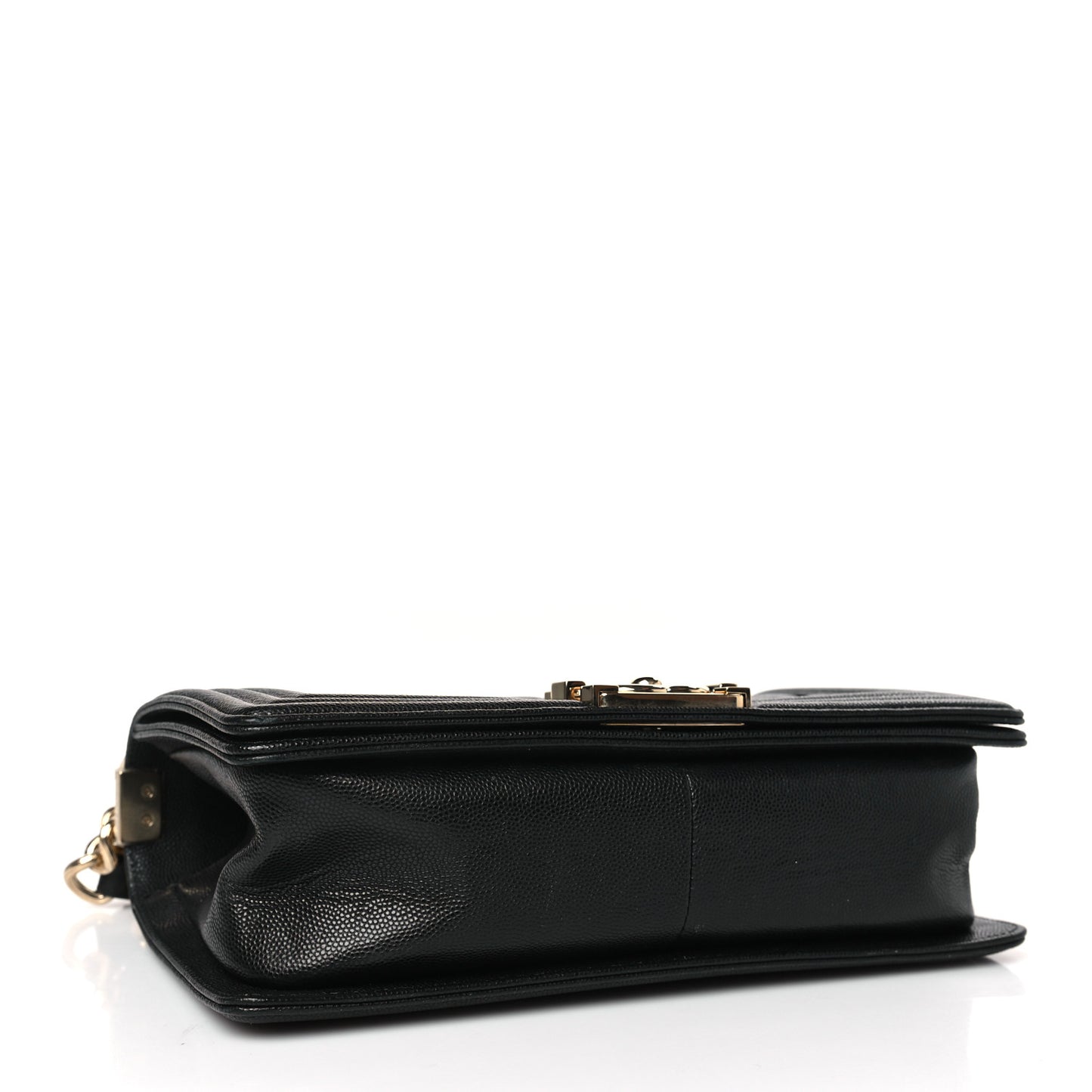 Caviar Quilted Medium Boy Flap Black