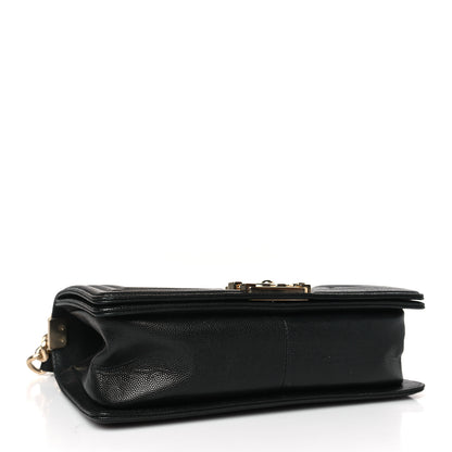 Chanel Caviar Quilted Medium Boy Flap Black 4 of 8